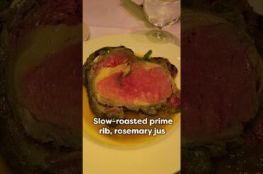 Everything we ate for dinner on our cruise for our party of 11!