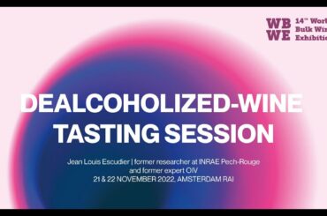 #WBWE22 DEALCOHOLIZED WINE TASTING SESSION