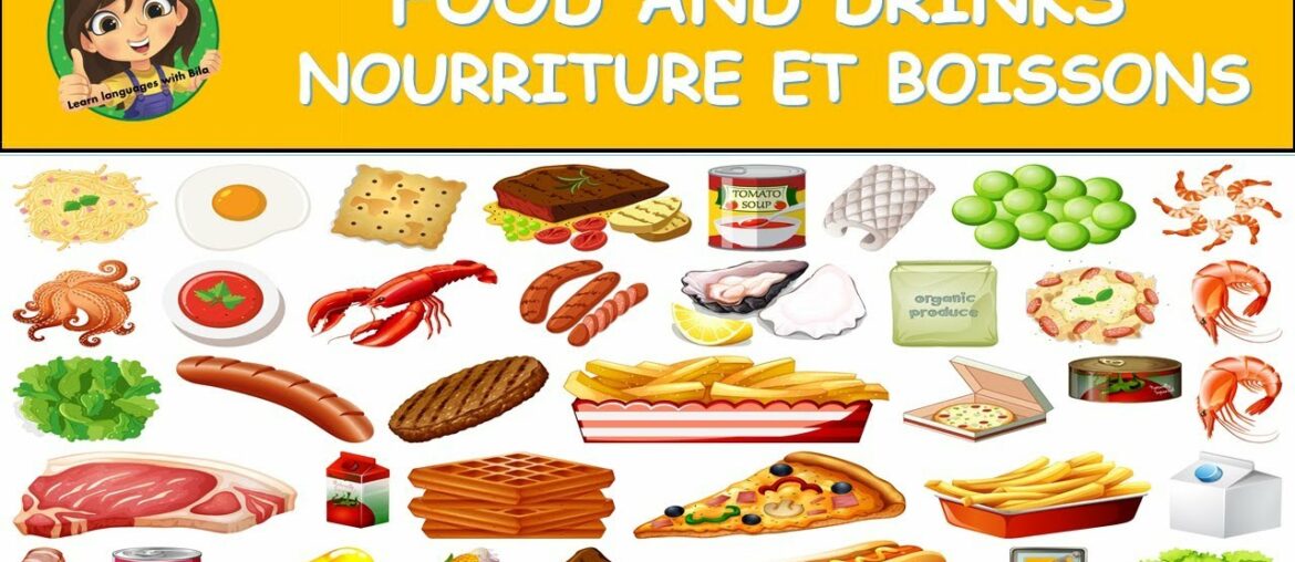 FOOD AND DRINKS IN FRENCH