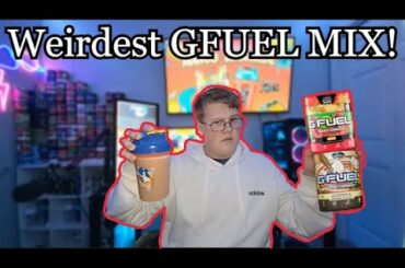 Weirdest GFUEL MIX, GUAVA & French vanilla iced coffee!