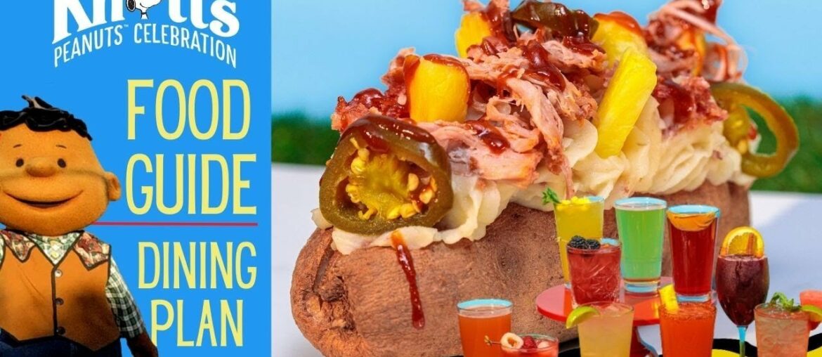 Knott's Peanuts Celebration | Food Guide | Dining Plan Options (2023) Knott's Peanuts Celebration | Food Guide | Dining Plan Options (2023)