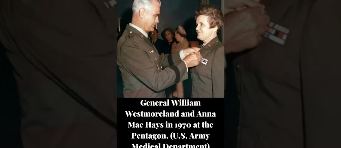 The Incredible pictures Story Of The U.S. Military’s First Female General Anna Mae Hays