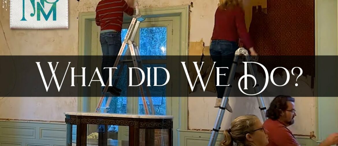 What did we DO to the DINING ROOM of our Chateau? | Manor & Maker