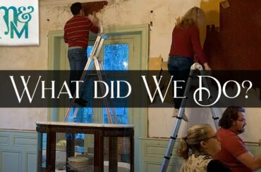 What did we DO to the DINING ROOM of our Chateau? | Manor & Maker