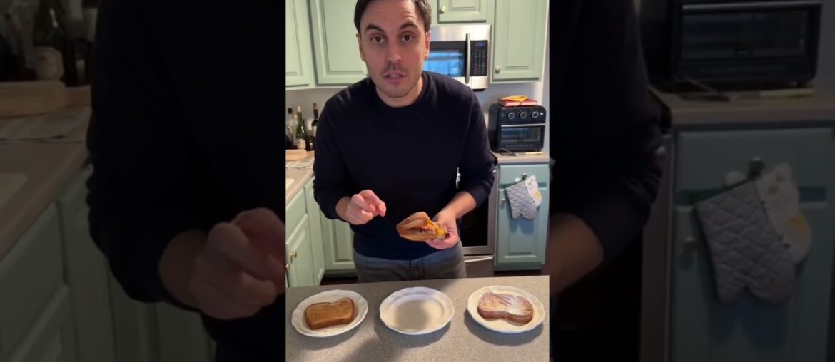 FRENCH vs ITALIAN vs AMERICAN “toast” #shorts