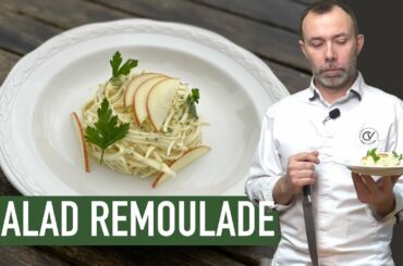 CELERY ROOT SALAD I Traditional french recipe I REMOULADE SAUCE gave a name to this salad