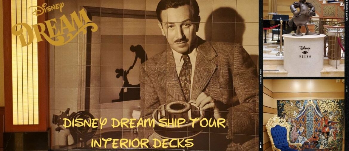 DISNEY DREAM CRUISE SHIP TOUR! INSIDE DECKS DISNEY DREAM CRUISE SHIP TOUR! INSIDE DECKS