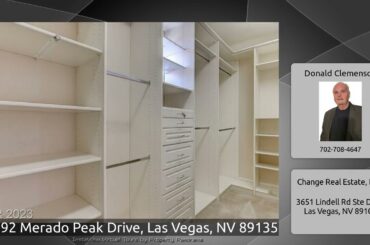 11292 Merado Peak Drive, Las Vegas, NV 89135
