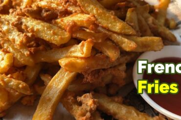 French Fries | Crispy French Fries Recipe | How To Make French Fries At Home