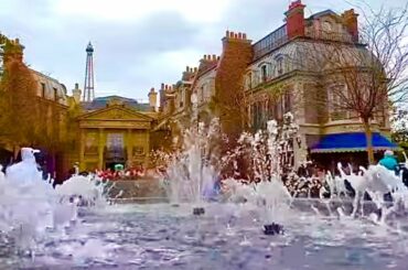 New Video Playing On A Live Loop, Walking From Florida To France, Epcot, Walt Disney World