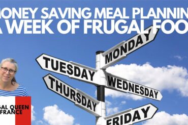Money Saving Meal Planning - A Week Of Frugal Food #nofoodwaste #costoflivingcrisis #roastturkey