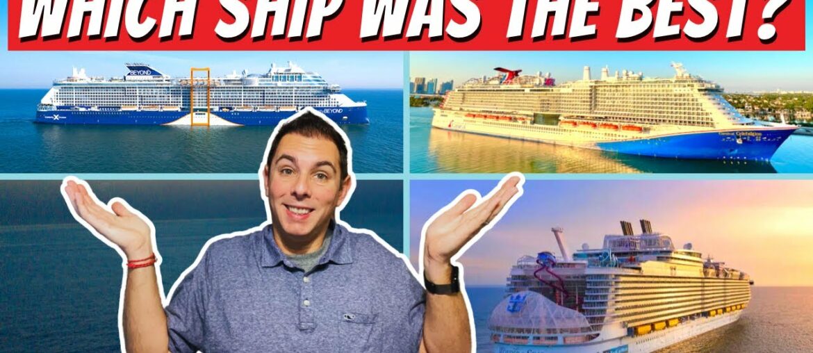 We Tested 9 Brand New Cruise Ships - Here's How They Rank!