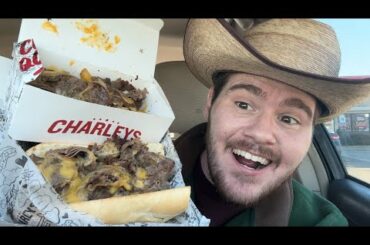 Charleys Philly Steaks Old School Cheesesteak and Old School Fries Review