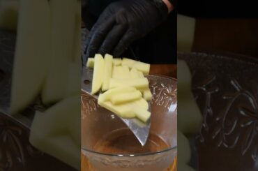 Homemade Crispy French Fries | ASMR Video #shorts