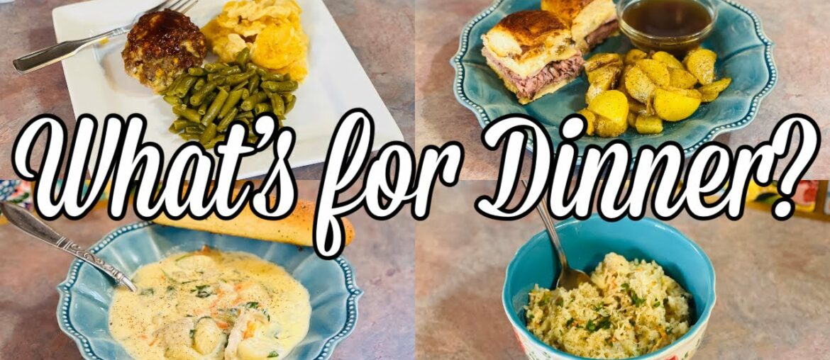 What’s for Dinner | EASY & DELICIOUS Family Meal Ideas | January 2023