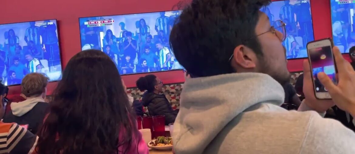 Argentina vs France 2022 Finals Penalty Shootout at UMD Dining Hall