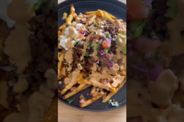 7 Layer Nacho Fries for the win! #nachos #nachofries #tacos #tacobell