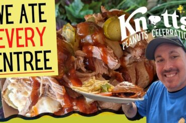 Knott's Peanuts Celebration (2023) | Best Foods to Try | We Ate Everything