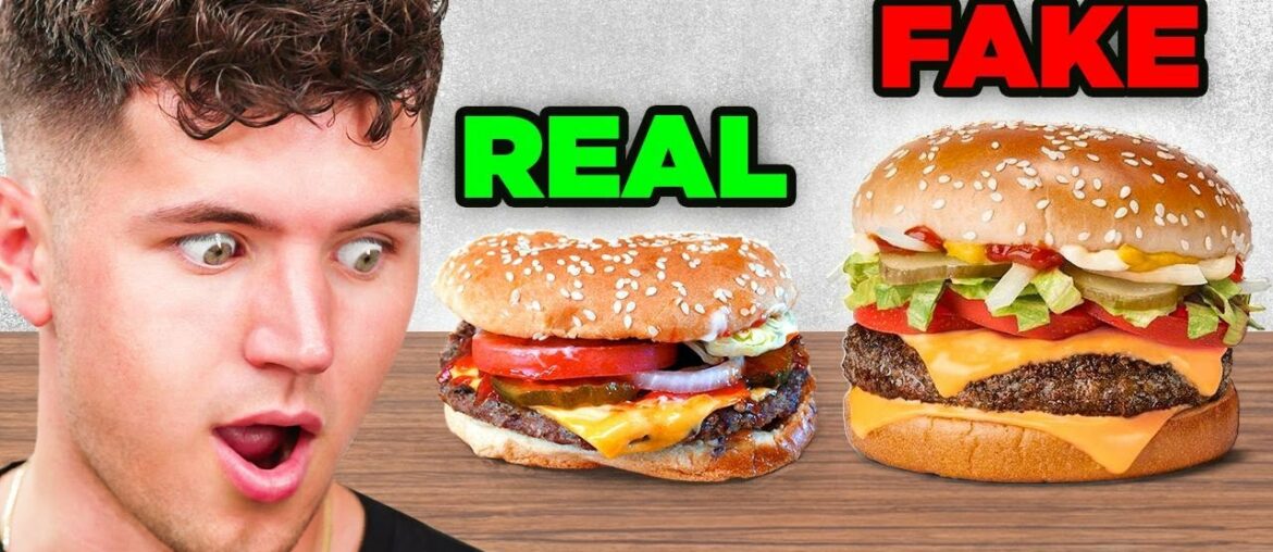 Food In Commercials vs. Real Life Food In Commercials vs. Real Life