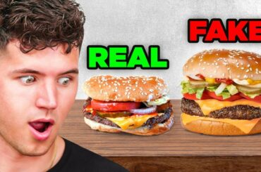 Food In Commercials vs. Real Life