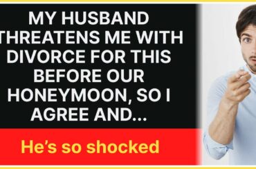 My husband insists on taking his parents on the day before our honeymoon, so I agree for divorce..