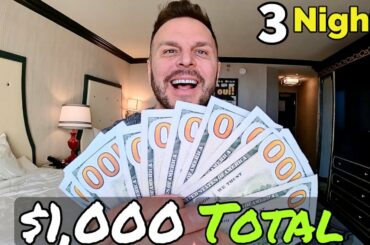 I Had The BEST TIME EVER at Paris Las Vegas for $1000!