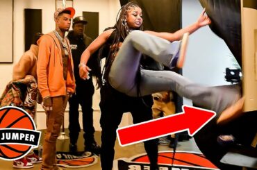 Chrisean Rock Gets Dragged Out of No Jumper by Security!