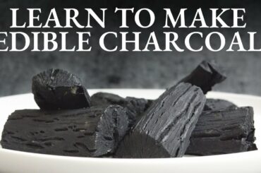 Edible Charcoal: Homemade Recipe For Your Taste Buds