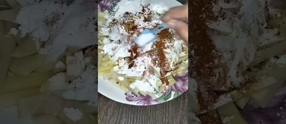 #homemade french fries recipe #frenchfries #potato #potatorecipe #potatosnacks #crispy #shorts