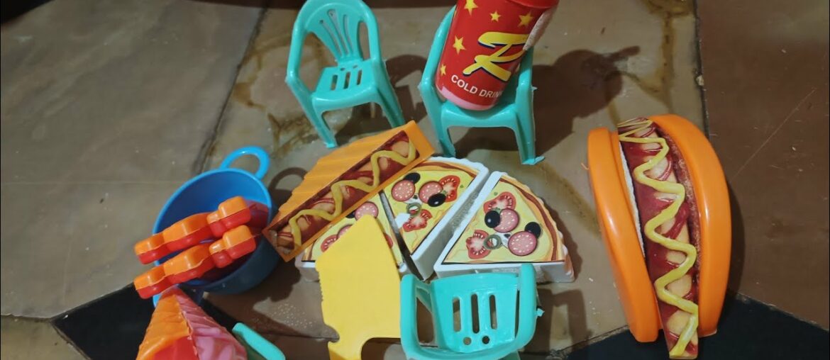 pizza party time | pizza party ka waqt hai | french fries vs naughty pizza | icecream | burger