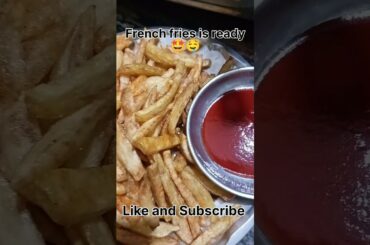Restaurant Style Crispy French Fries Recipe | Cook with Manju #shorts #trending #1minuterecipe