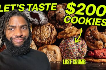 I bought the TikTok $200 Cookies....and my lawyers are on standby (LAST CRUMB TASTE TEST LIVE!)