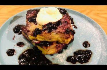 Blueberry French Toast  ! Easy Breakfast Recipe  ! Blueberry French Toast Casserole #viral #shorts