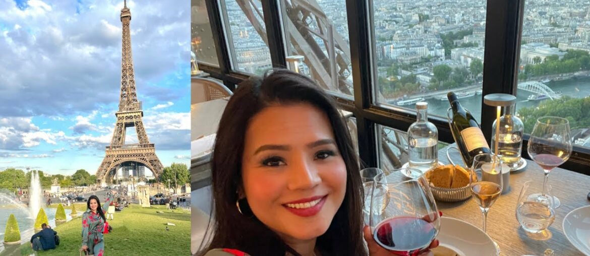 Birthday Dinner at Le Jules Verne | Eiffel Tower Experience