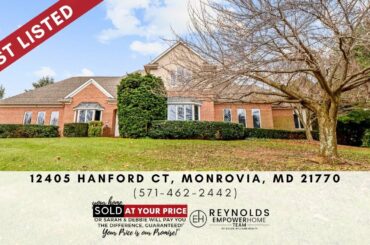 Monrovia French Style Home with Cozy Fireplace under $770K EmpowerHome Team (571) 462-2442