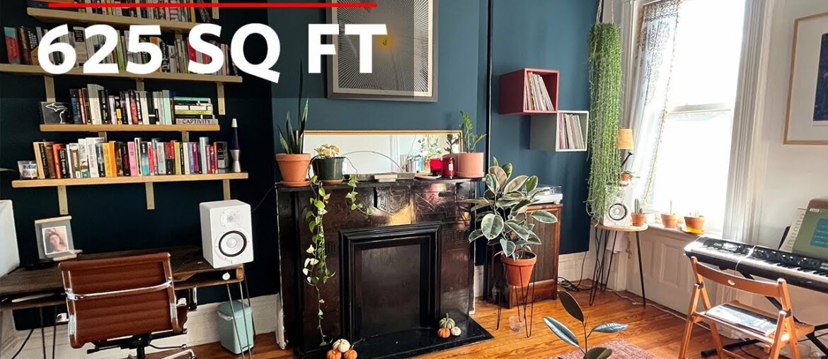 House Tours: A 625 Sq Ft Prewar Apartment in Brooklyn, New York