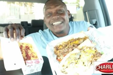 FIRST TIME TRYING CHARLEYS CHEESESTEAKS & WINGS | FOOD REVIEW | BACK ONE MORE TIME CUZ IT WAS FREE!!