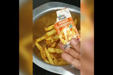 French Fry With Aloo French Fries Mixing Recipe & Ingredients#Shorts#Frenchfry#Youtubeshorts#Viral