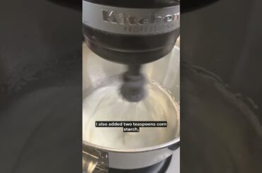 How to Make French Meringue #shorts