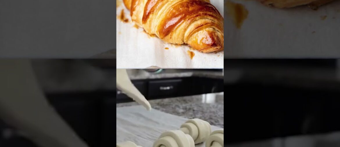 Crispy & Flaky: Master the Art of French Croissants at Home #shorts Crispy & Flaky: Master the Art of French Croissants at Home #shorts