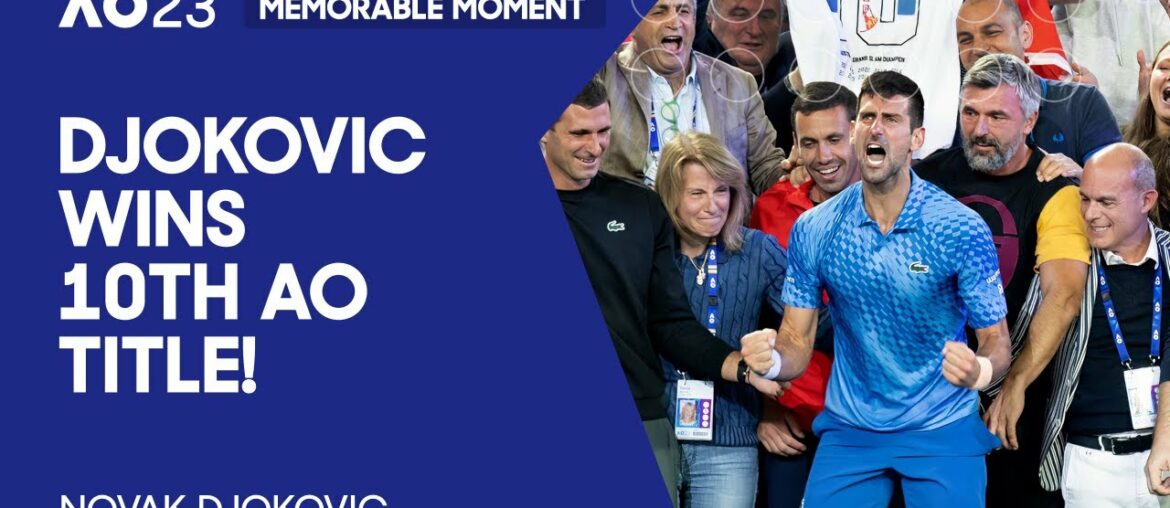 Championship Point | Emotional Djokovic Wins Historic Title | Australian Open 2023