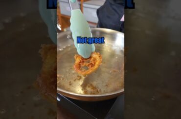 The worst tasting recipe so far (onion rings)