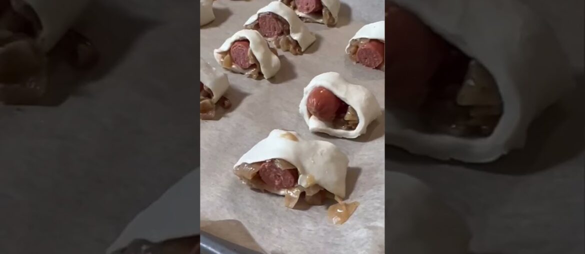 French onion soup pigs in a blanket perfect for a game day recipe!