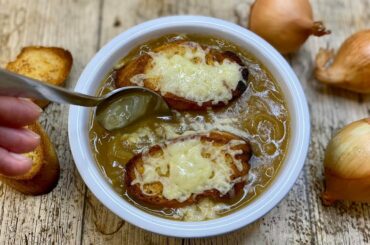 Homemade Classic French Onion Soup!