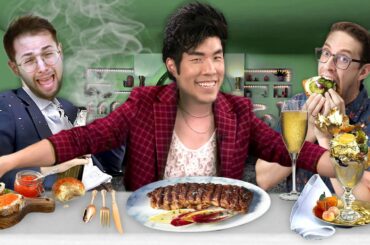 Try Guys Eat A Fine-Dining Cannabis Feast