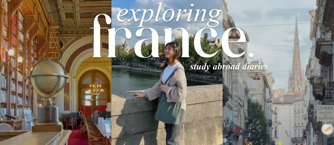 Paris vlog: starting classes, exploring France & making friends | study abroad diaries 3