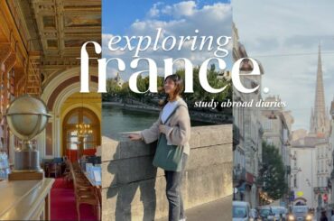 Paris vlog: starting classes, exploring France & making friends | study abroad diaries 3