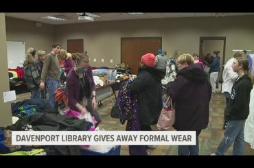 Davenport Public Library 'Formal Wear Giveaway' helps students get ready for prom season