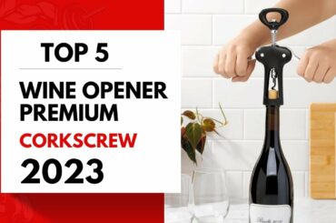 Top 5: Wine Opener, Zinc Alloy Premium Wing Corkscrew 2023