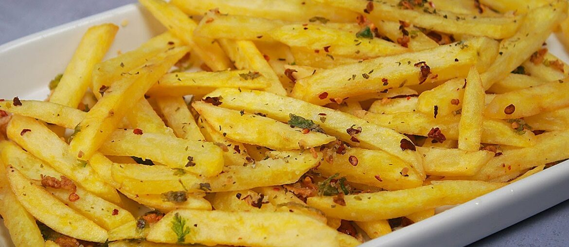 Crispy french fries recipe | Garlic french fries | french fries recipe easy and quick